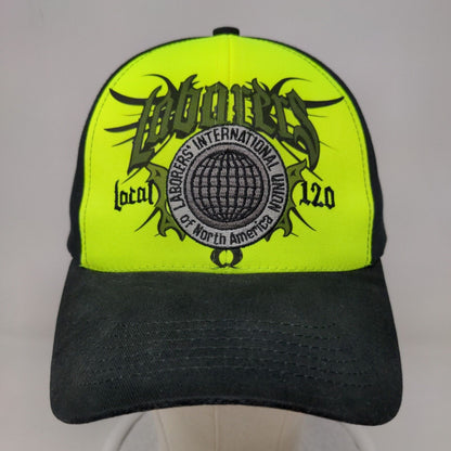 Graffiti Men's Strapback Hat Black Laborer's International Union Local #120