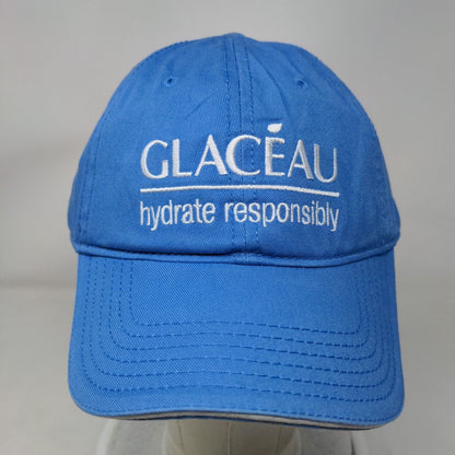 Glaceau Hydrate Responsibly Strapback Hat Blue One Size Embroidered