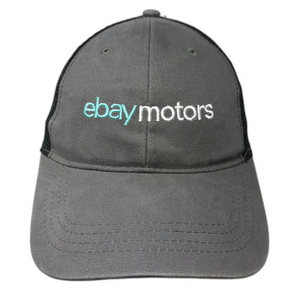 Cap America Trucker Hat Gray One Size eBay Motors Mesh Snapback Automotive Logo