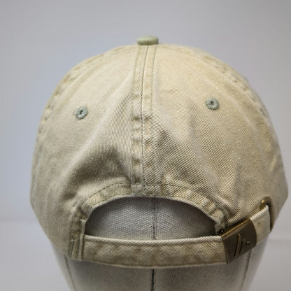 Headgear Baseball Cap Green Beige One Size Slideback Calistoga Cotton Hat