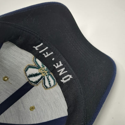 Notre Dame Fighting Irish NCAA Blue Gold One Size Cap Mascot One Fit Shamrock