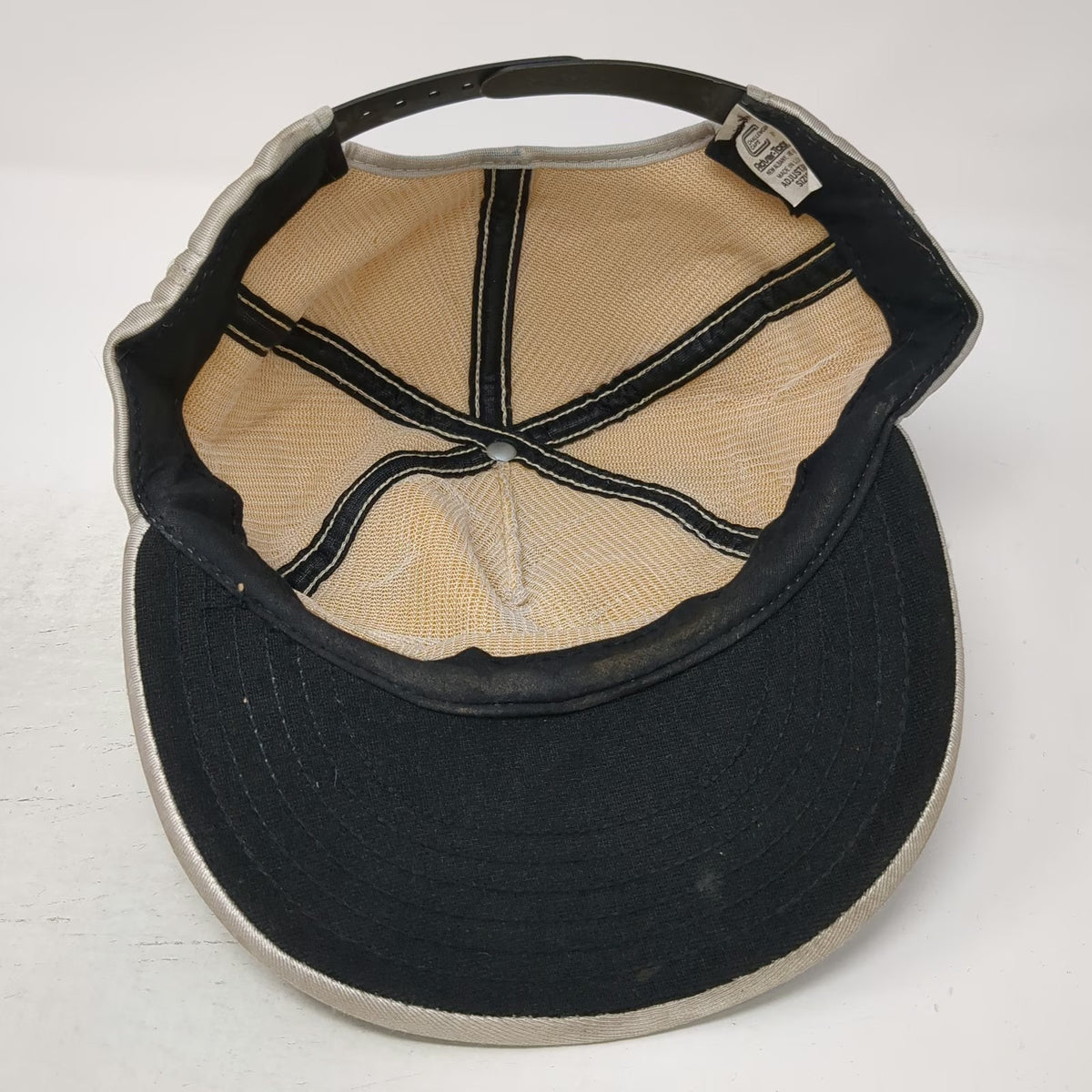 Adver-Togs 5 Panel Gray One Size White Farm Equipment Snapback Rope Hat
