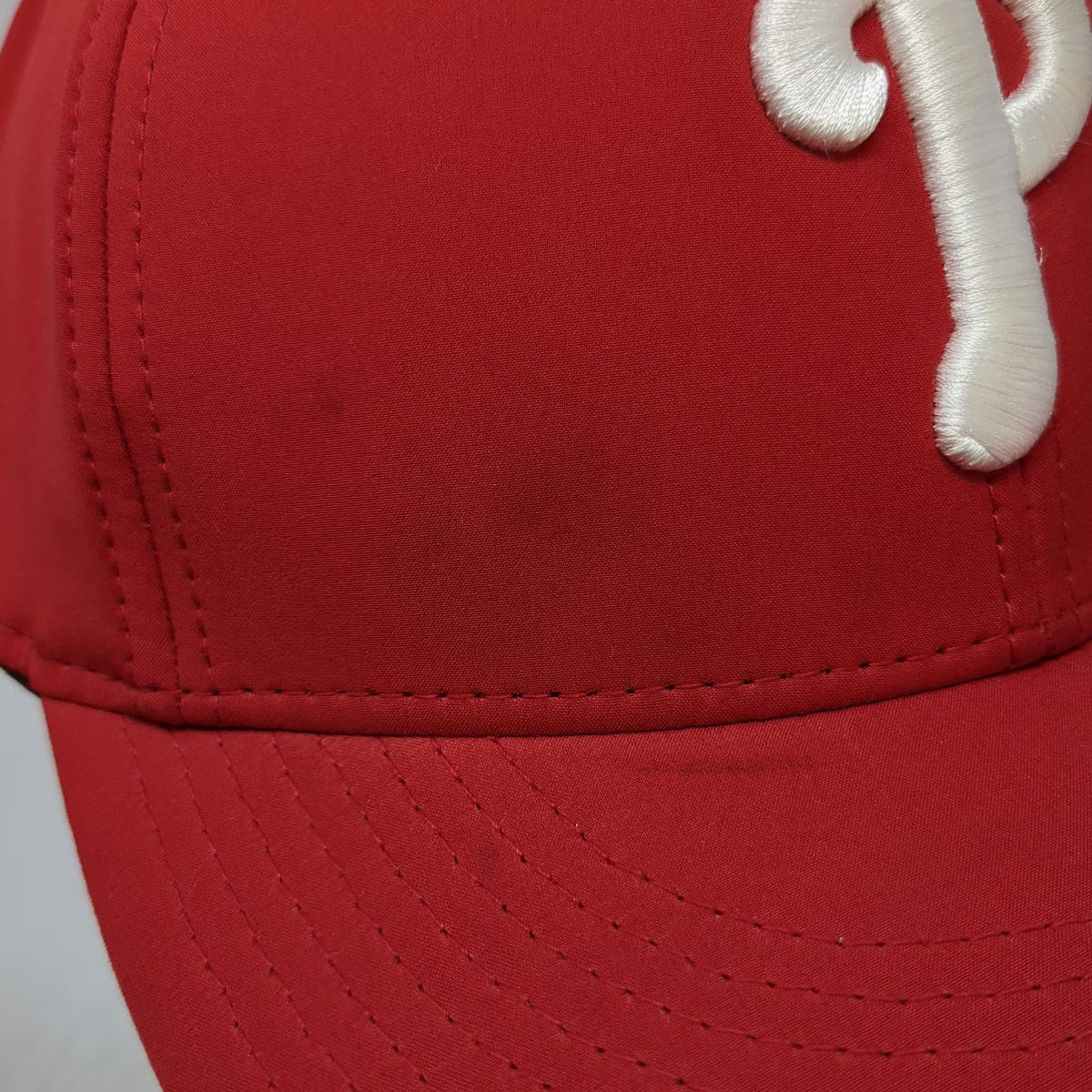 OC Sports Philadelphia Phillies MLB Baseball Cap Red One Size Strapback Hat