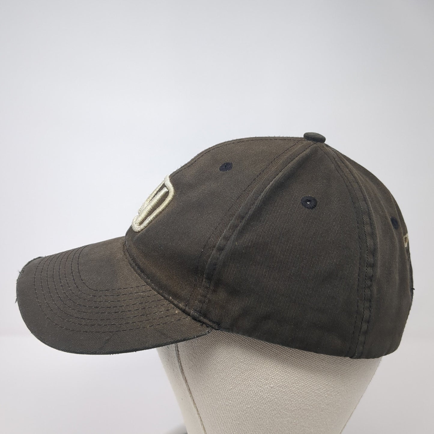 Honda Logo Slideback Hat Black One Size Adjustable Solid Embroidered