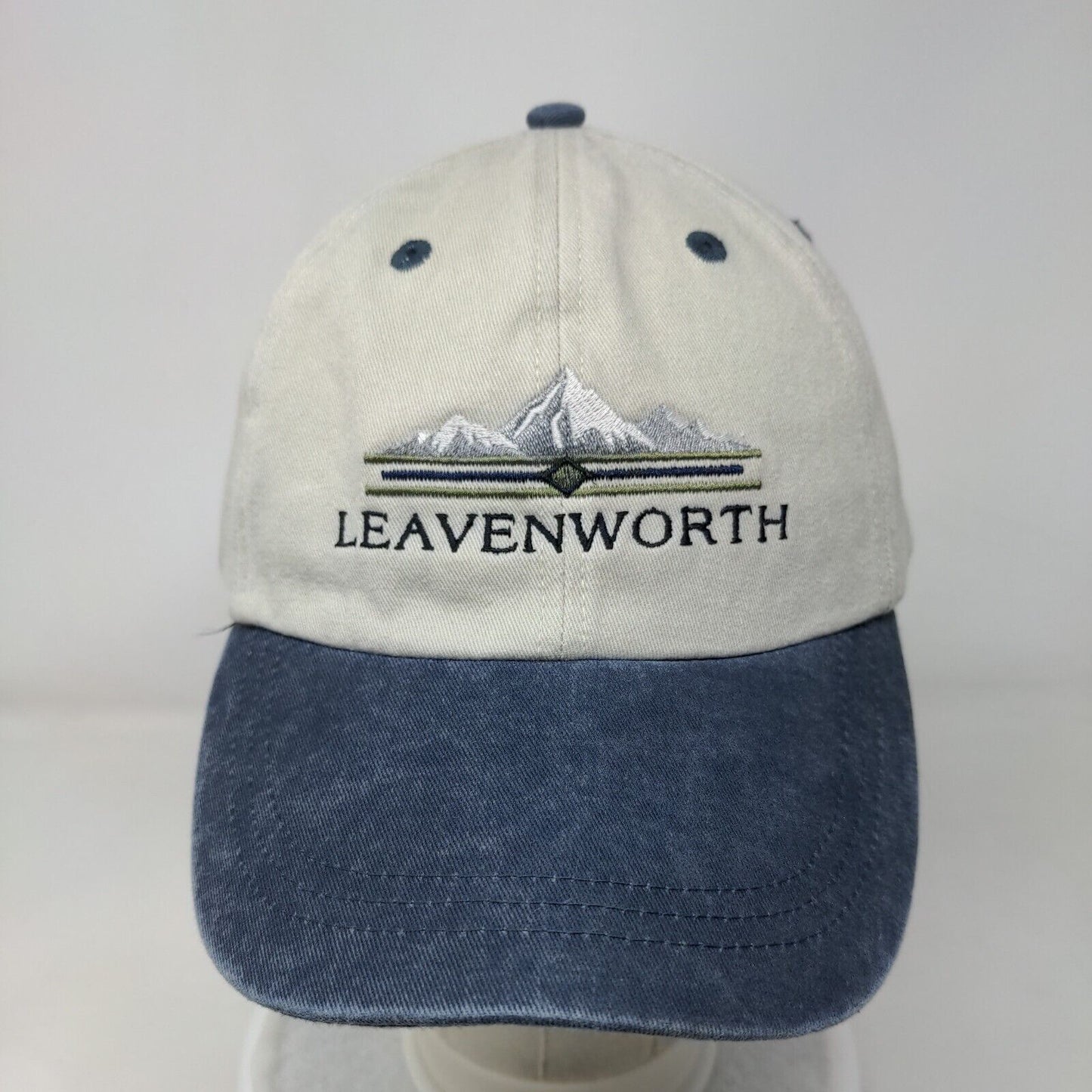 Leavenworth Strapback Hat Multi One Size Embroidered Colorblock Ouray