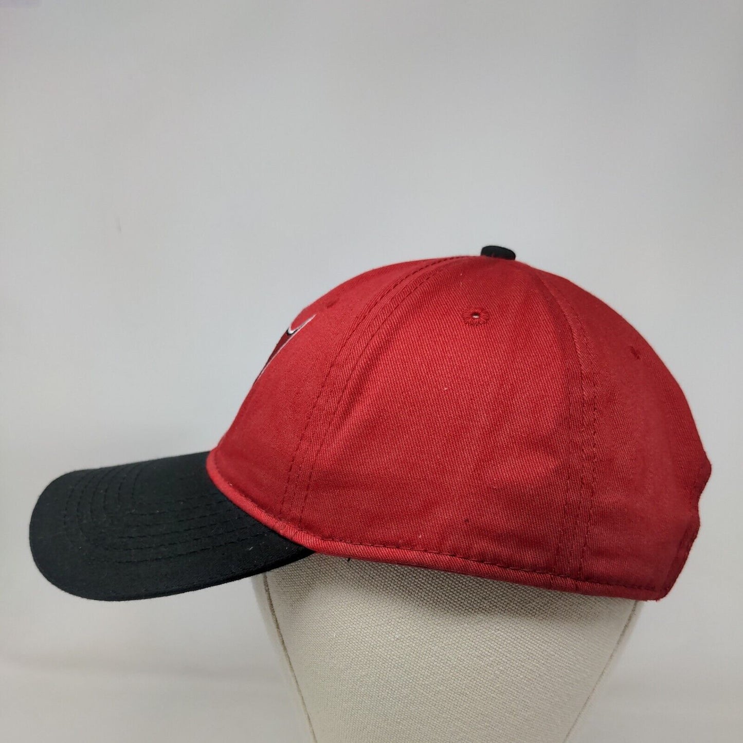 Tampa Bay Buccaneers Men's Slideback Hat Red Black Embroidered Logo Miller Lite