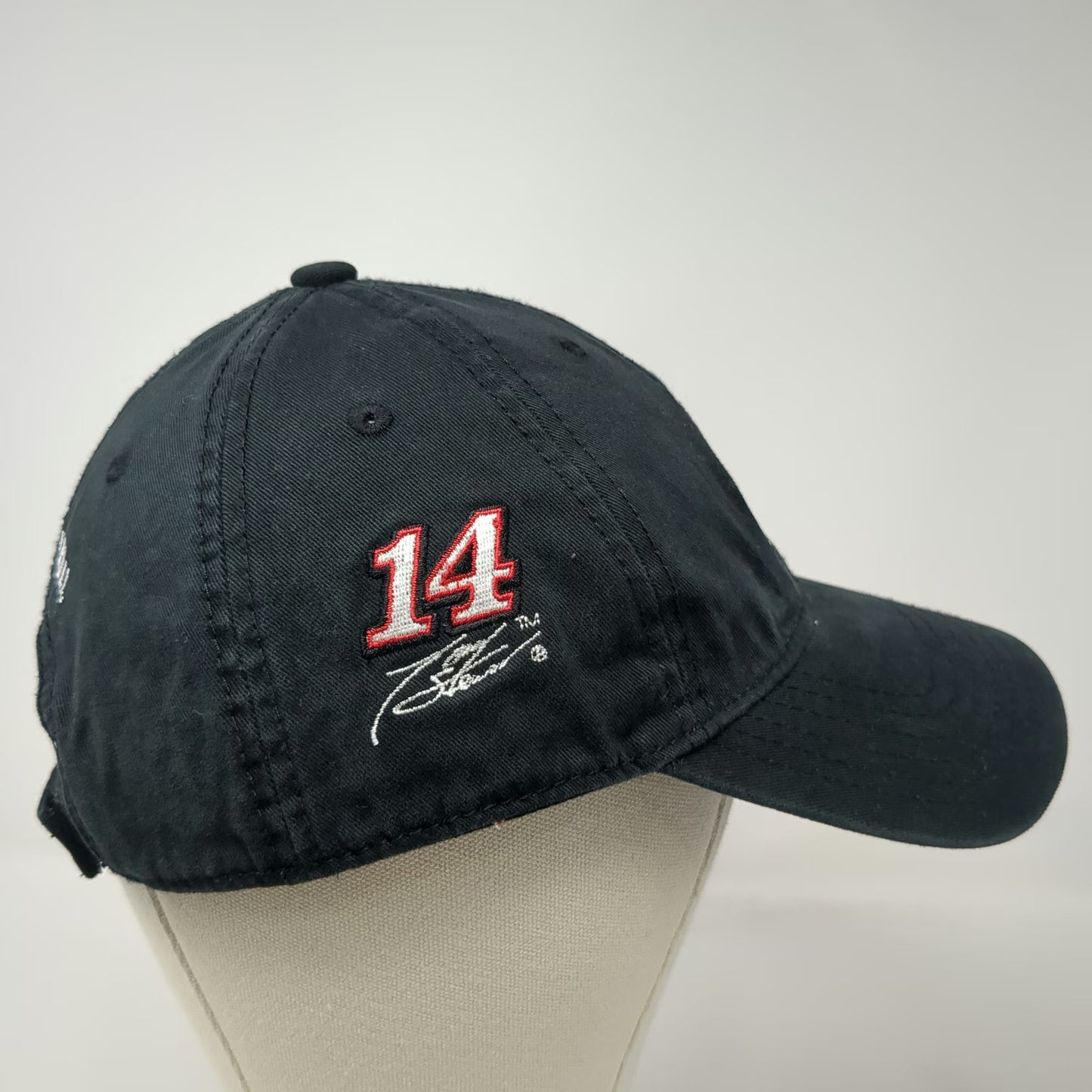 HITWEAR Baseball Cap Black OSFM Tony Stewart Ryan Newman Racing Strapback Hat
