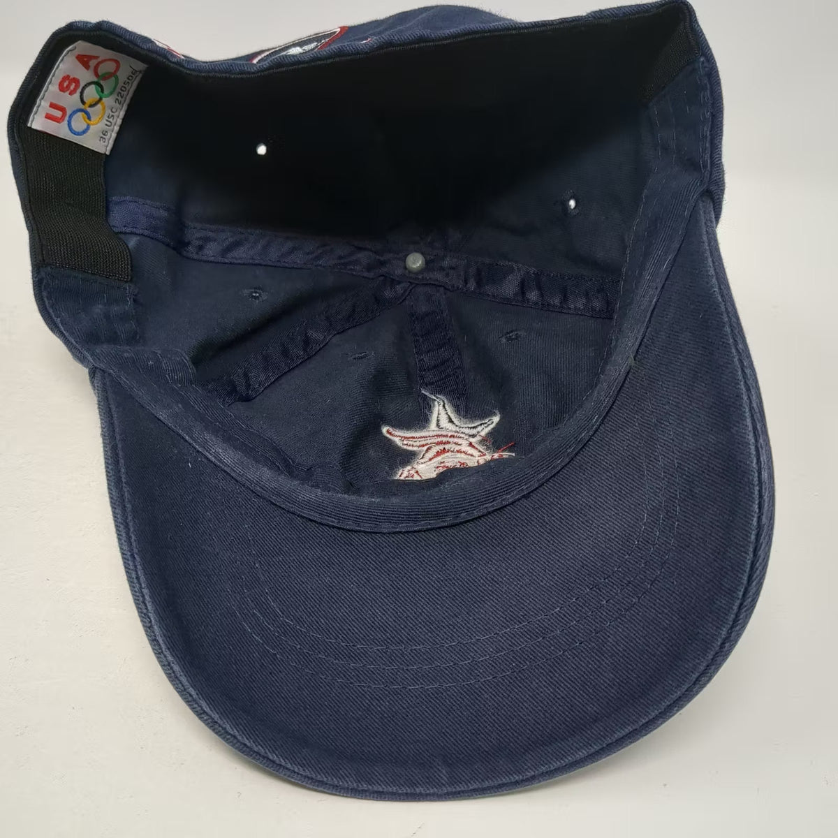 Team USA Olympics 2008 Swimming Trials XP Apparel Blue Baseball Cap One Size
