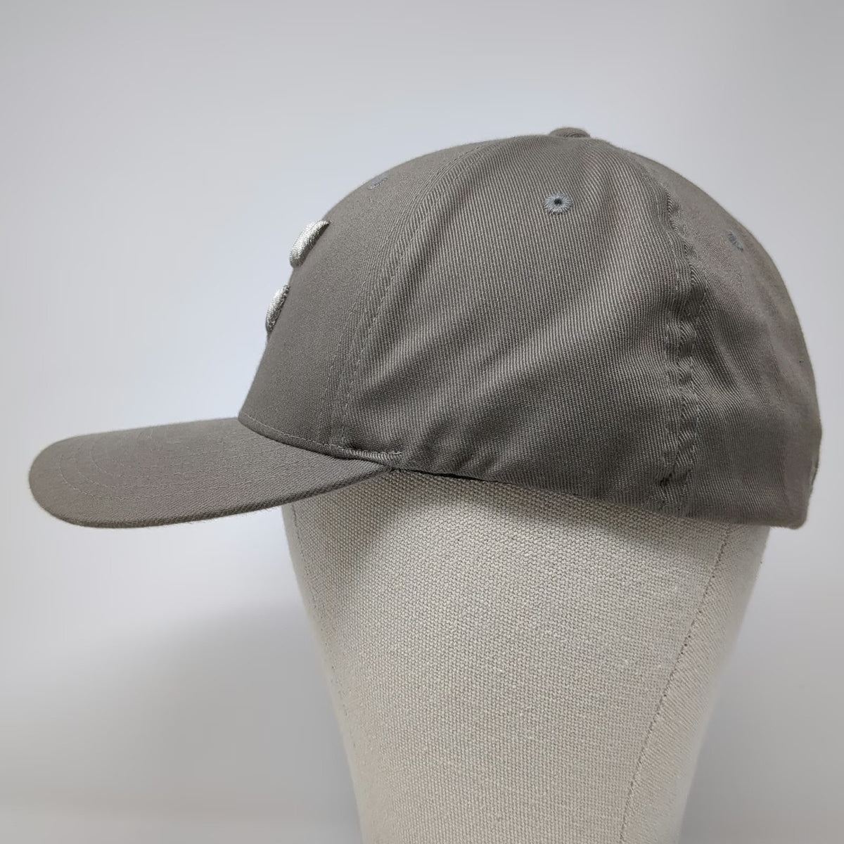 Flexfit Baseball Cap Beige XL Floracing 3D Puff Embroidery Logo Hat Fitted