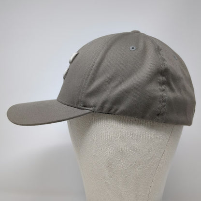 Flexfit Baseball Cap Beige XL Floracing 3D Puff Embroidery Logo Hat Fitted