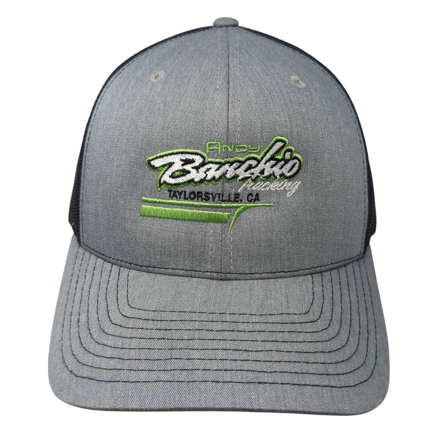 Andy Banchio Trucking Taylorsville CA Trucker Hat Gray OS Mesh Back Richardson
