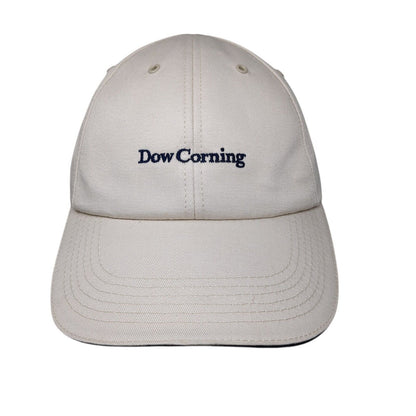 Dow Corning Slideback Hat Tan OSFA Adjustable Embroidered 6 Panel K-Products