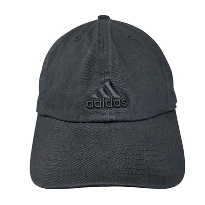 Adidas 3 Stripes Slideback Hat Black One Size Adjustable Climalite