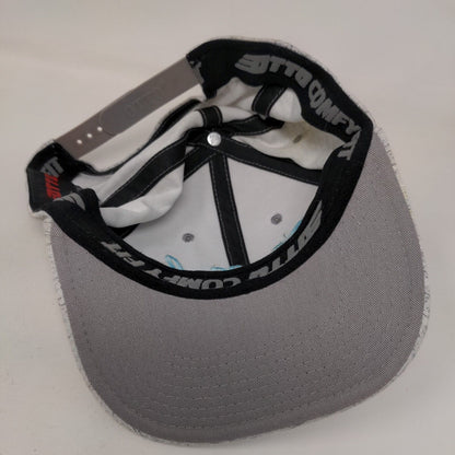 Chillula Snapback Hat Gray OSFM Adjustable Embroidered 6 Panel Comfy Otto