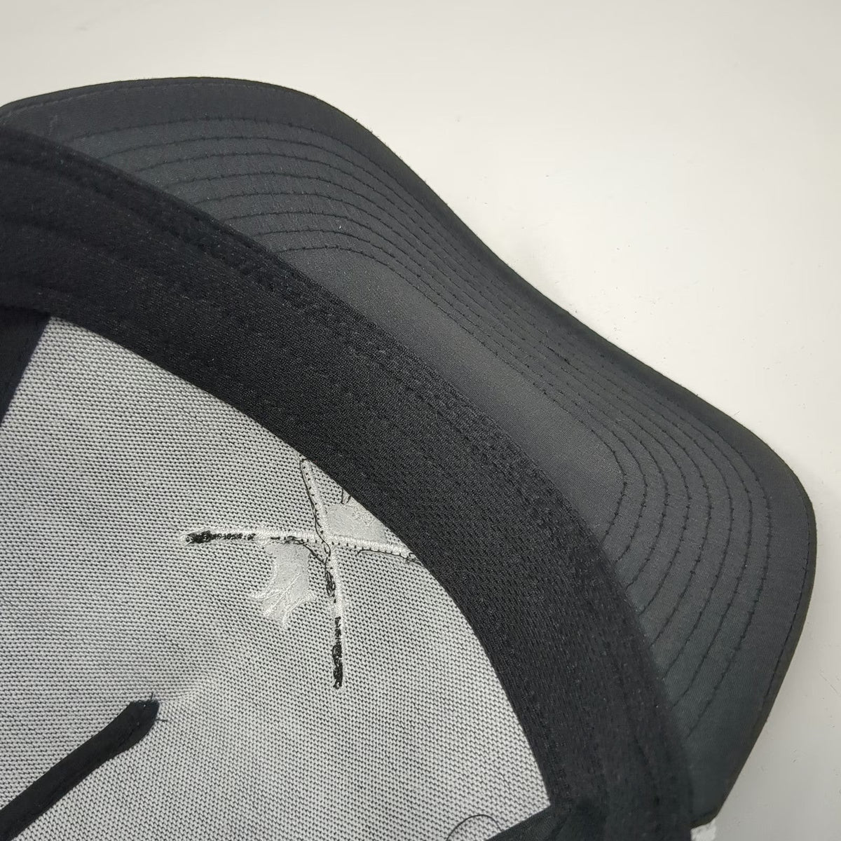 Miura 5 Panel Black Hat OSFM Rope Detail Crossed Katana Golf Snapback Polyester