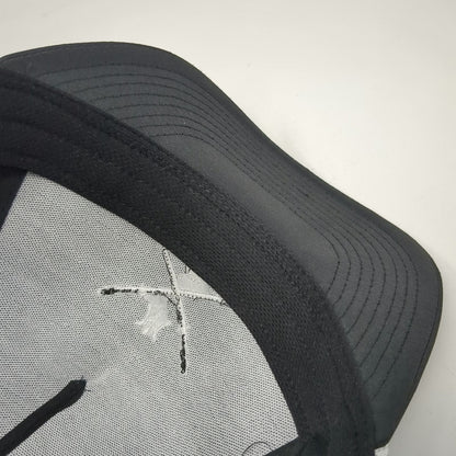 Miura 5 Panel Black Hat OSFM Rope Detail Crossed Katana Golf Snapback Polyester