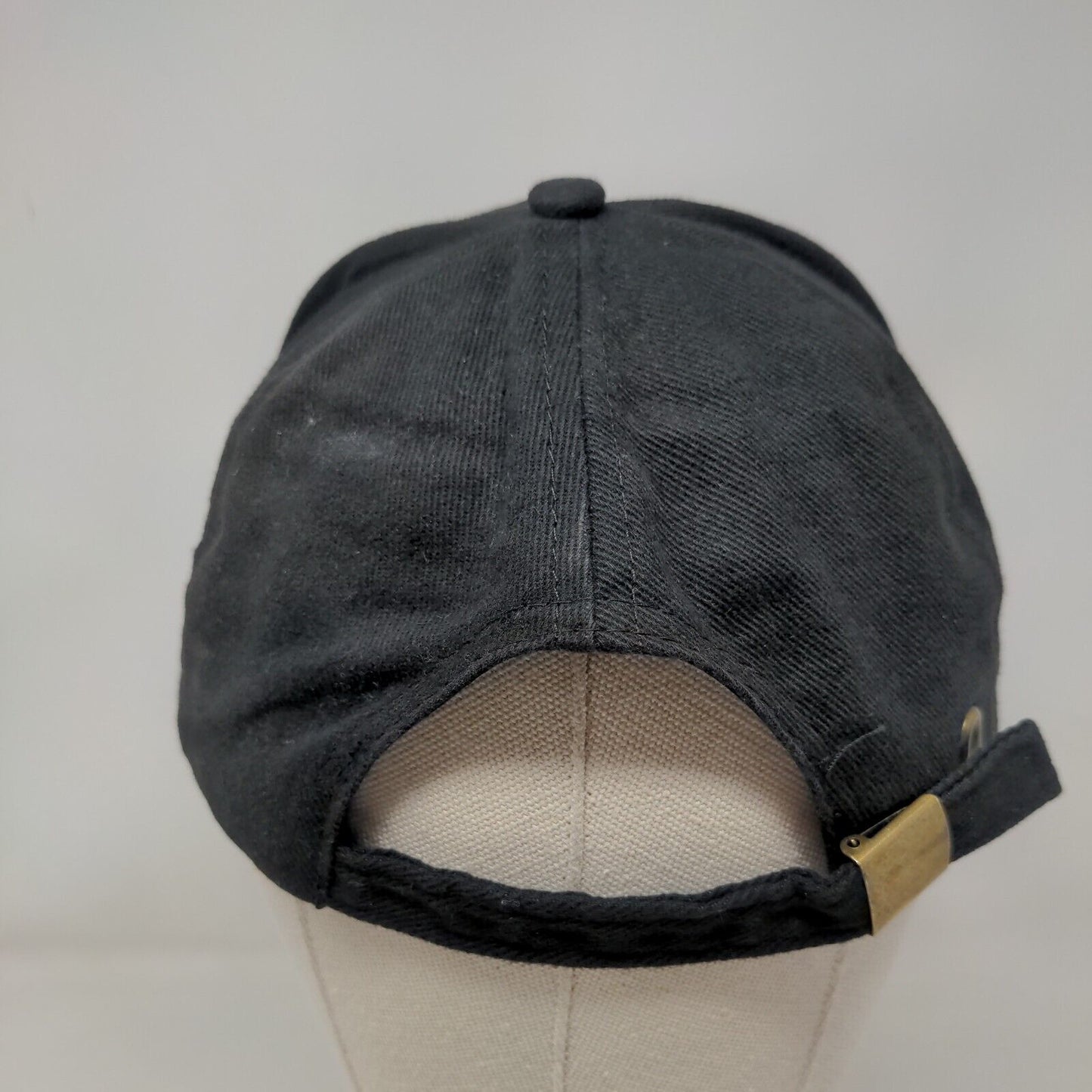 Fume by Orjoy Slideback Hat Black Embroidered Adjustable 6 Panel