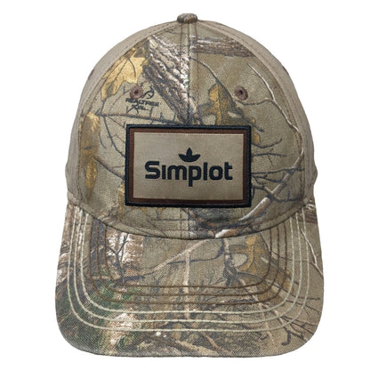 Outdoor Cap Baseball Cap Brown Realtree Xtra Camo Simplot Logo One Size Work Hat