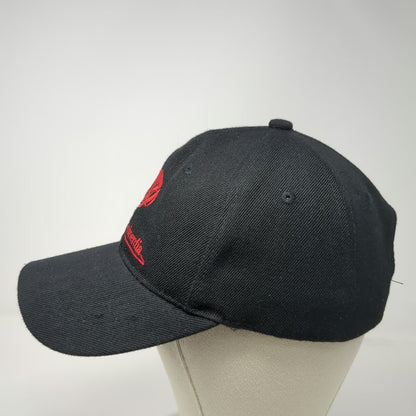 Thema Baseball Cap Black One Size Vita Eminentia Heart Embroidered Strapback Hat