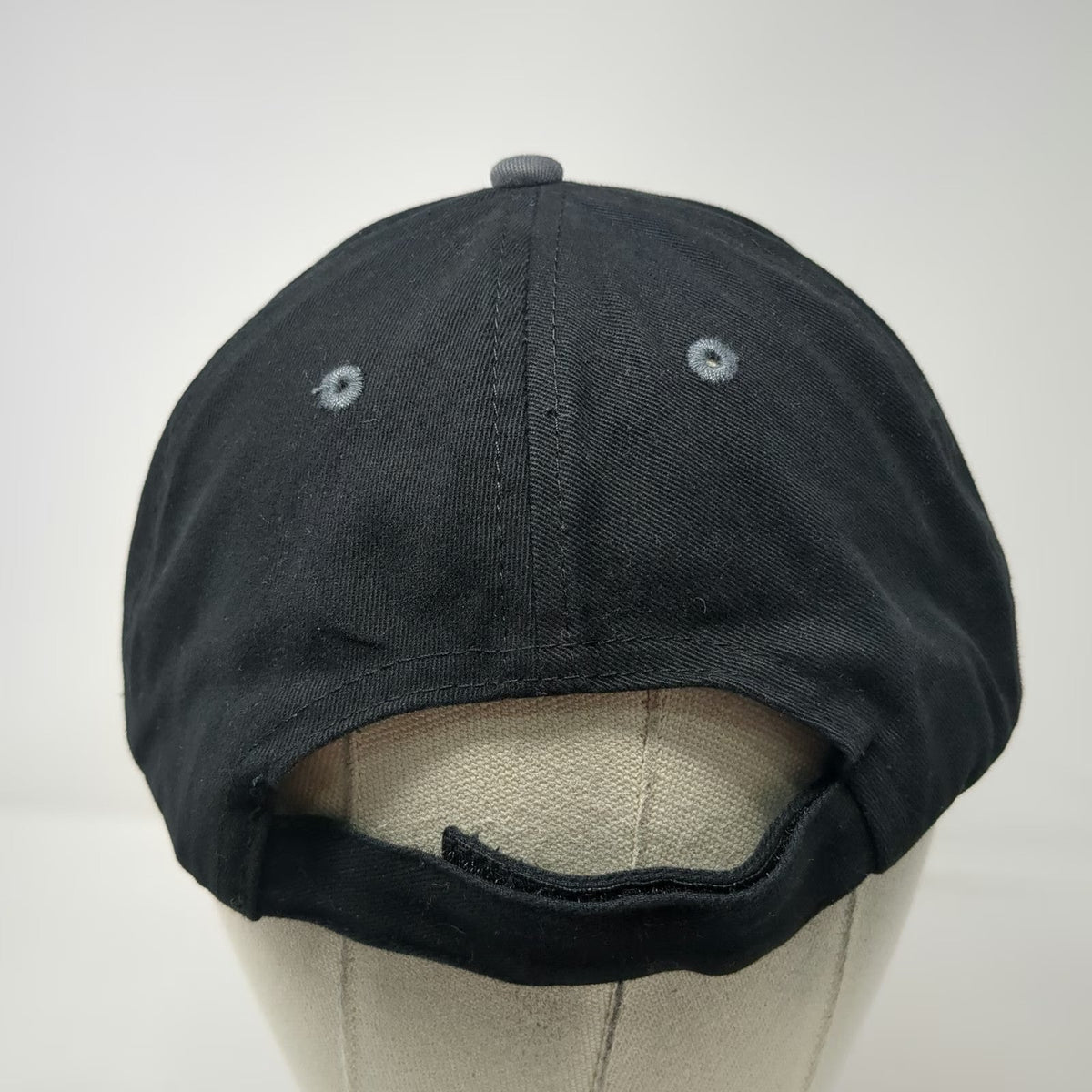 Universal Studios Florida Globe Logo Black Baseball Cap One Size Strapback Hat