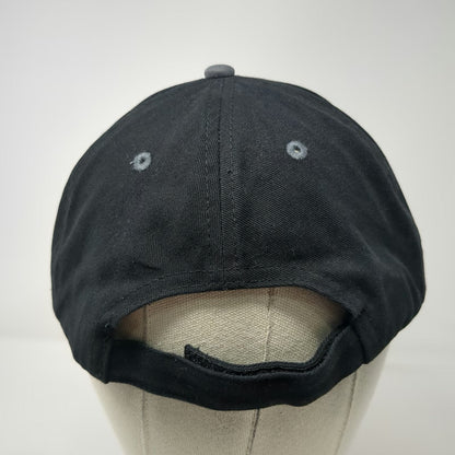 Universal Studios Florida Globe Logo Black Baseball Cap One Size Strapback Hat