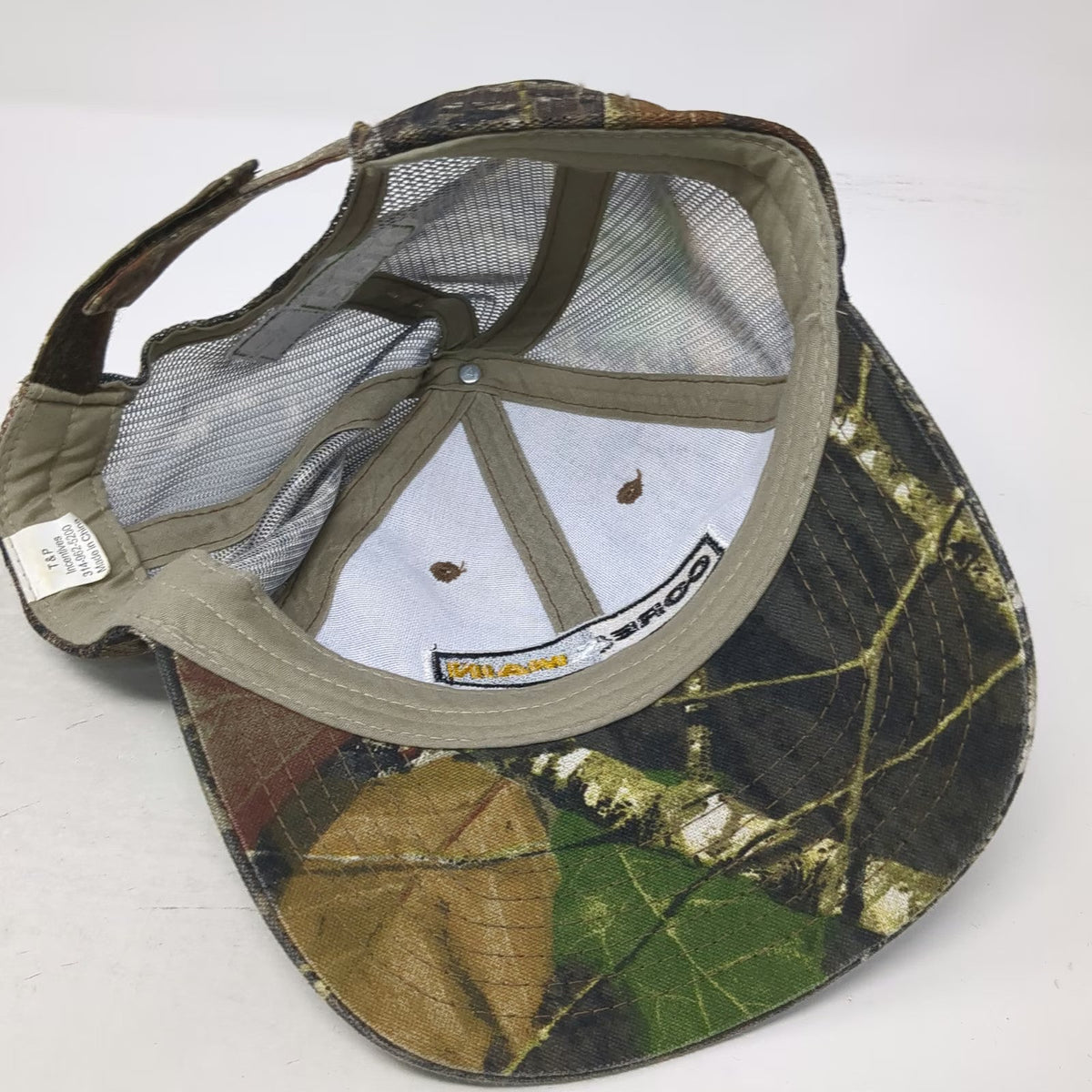 T&P Incentives Core & Main GPK Products Baseball Cap Green One Size Camo Mesh