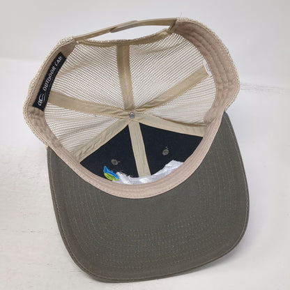 Outdoor Cap Trucker Hat Brown One Size KTL KuoTesting Labs Mesh Snapback