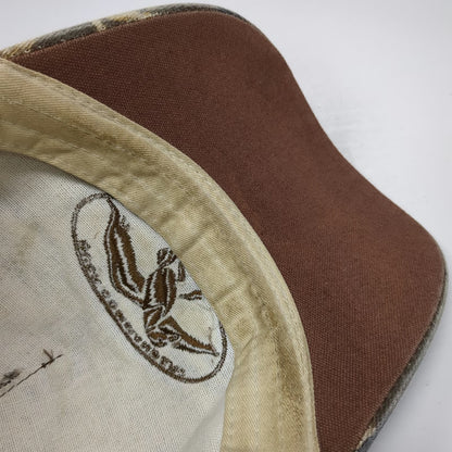 Duck Commander 5 Panel Green Camo One Size Distressed Strapback Hunting Hat