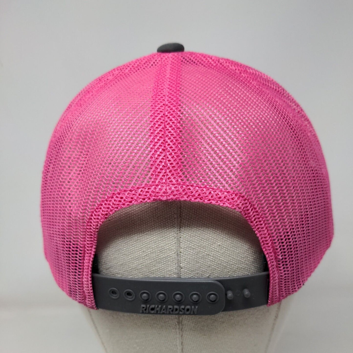 Burks Tractor Snapback Trucker Hat Multi One Size Mesh Back Richardson