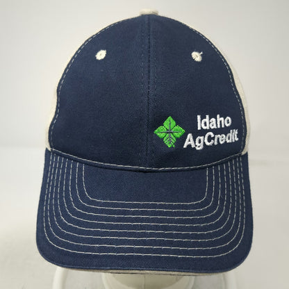 Outdoor Cap Baseball Cap Blue One Size Idaho AgCredit Strapback Two Tone Hat