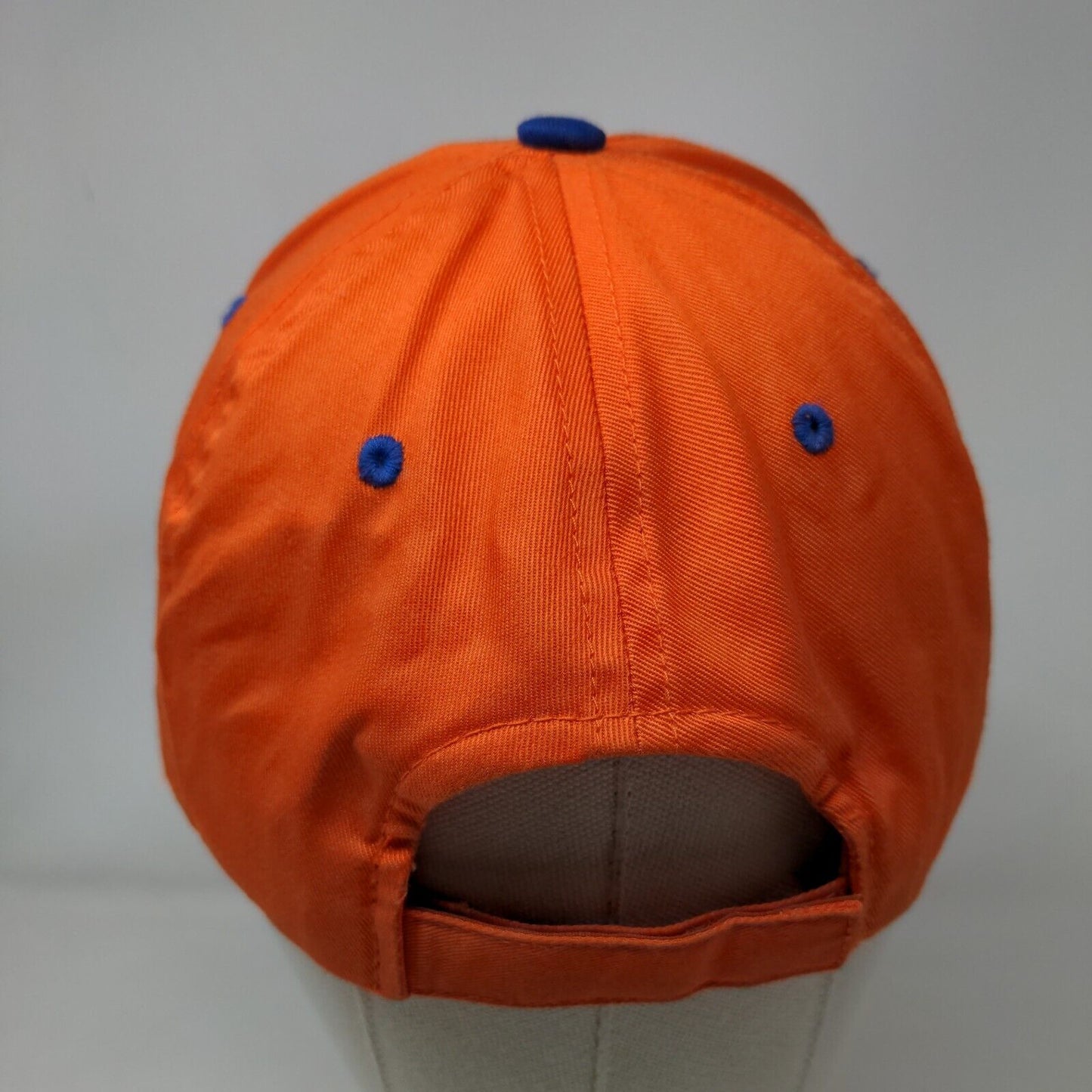 Florida Gators Strapback Hat Orange Embroidered Logo NCAA 100% Cotton