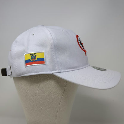 Moon Sportswear Baseball Cap White OSFM Gane Gorayeb Ecuador Flag Law Firm Hat