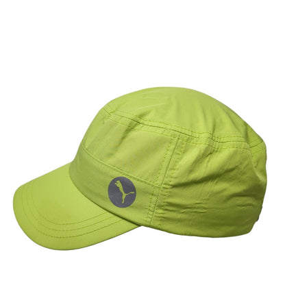 PUMA Strapback Cadet Army Cap Green One Size Stretch Lightweight Polyester