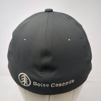 Flexfit Baseball Cap Gray M AC Houston Lumber Company Boise Cascade Logo Hat