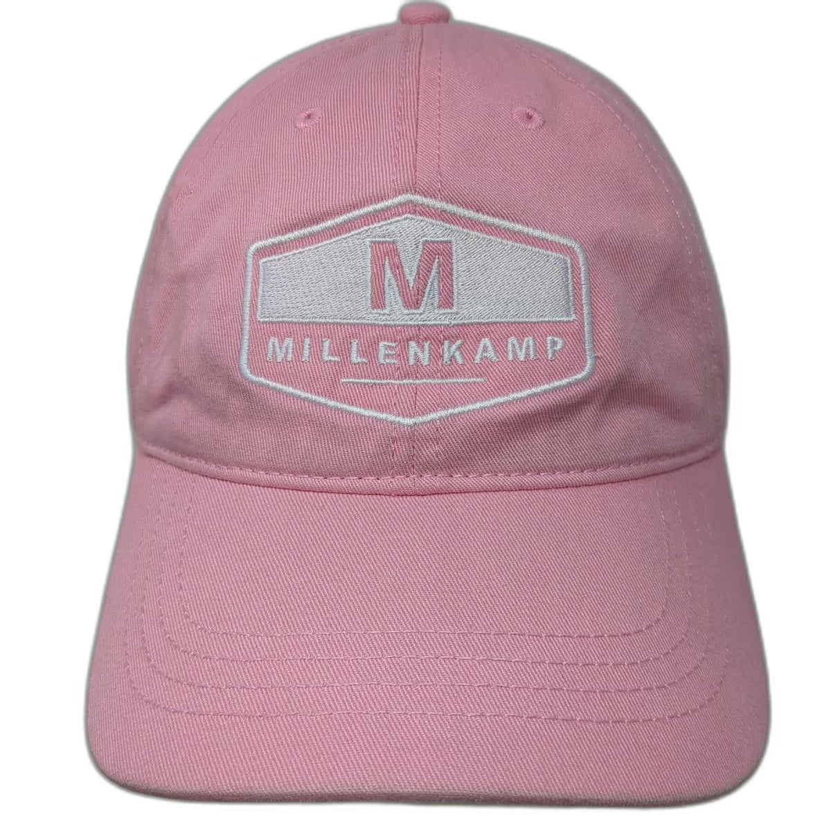 Cap America Baseball Cap Pink One Size Millenkamp Embroidered Slideback Hat