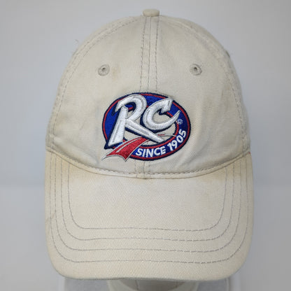 RC Since 1905 Slideback Baseball Cap Beige One Size Adjustable Embroidered HYP
