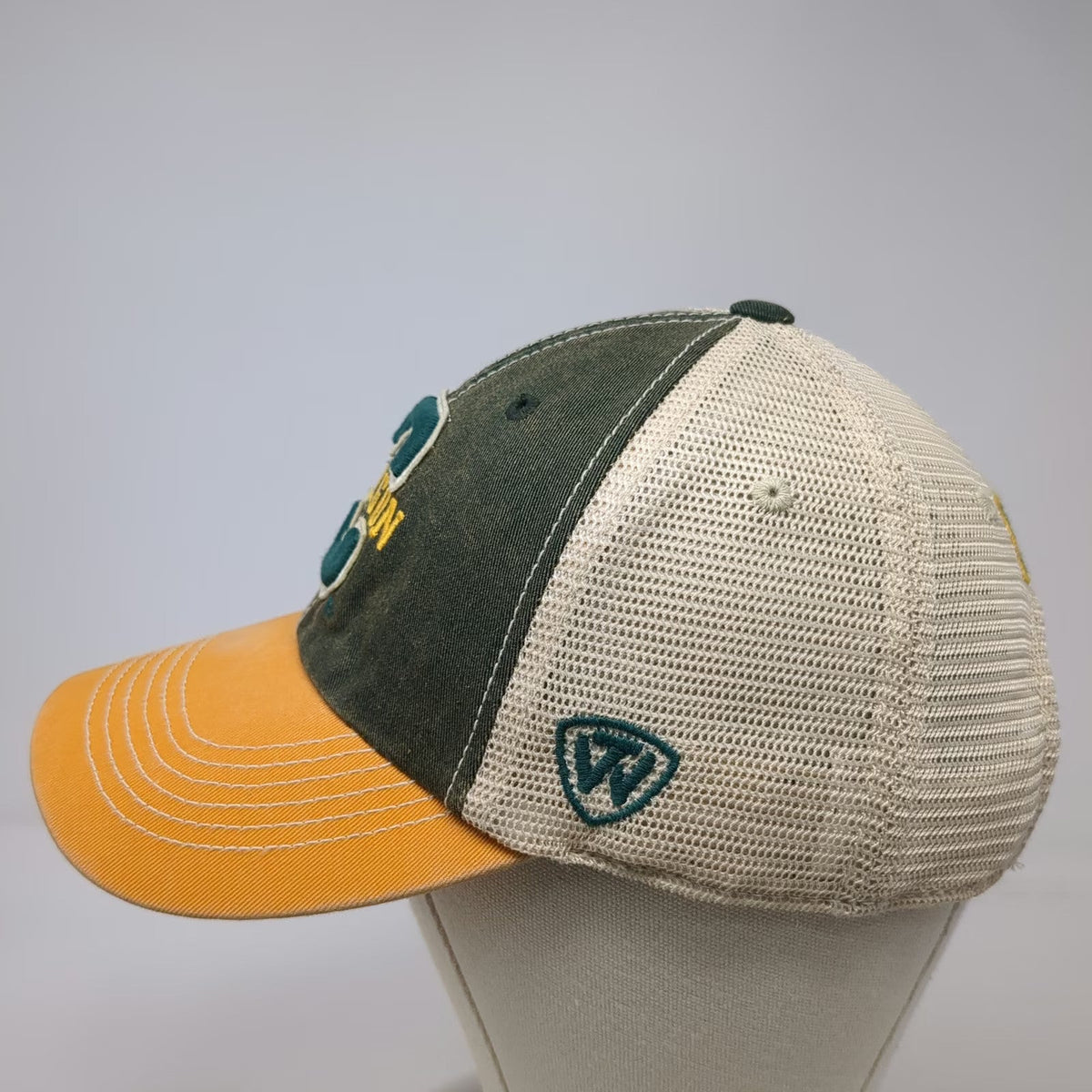 Top of the World NCAA Trucker Hat Green OS Oregon University Ducks Snapback