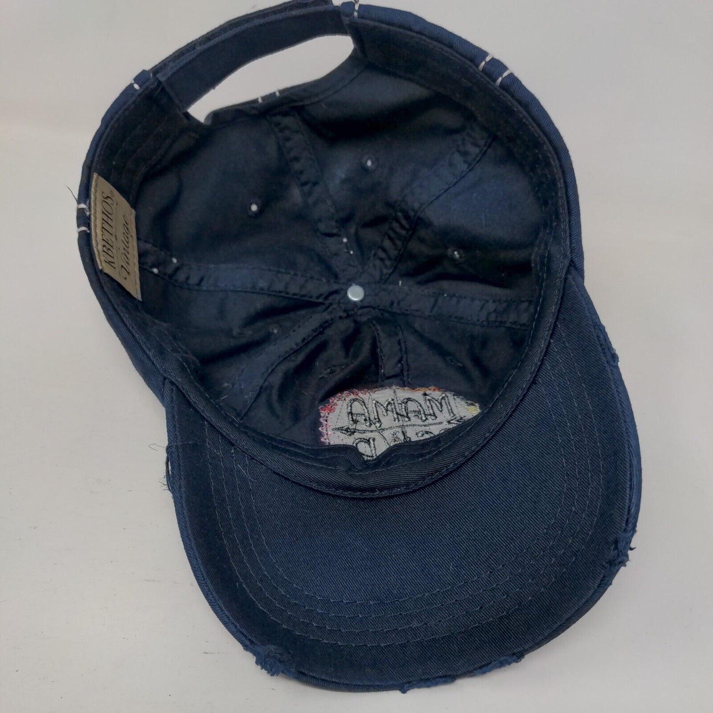 Mama Bear Strapback Hat Blue One Size Adjustable KB ETHOS Vintage