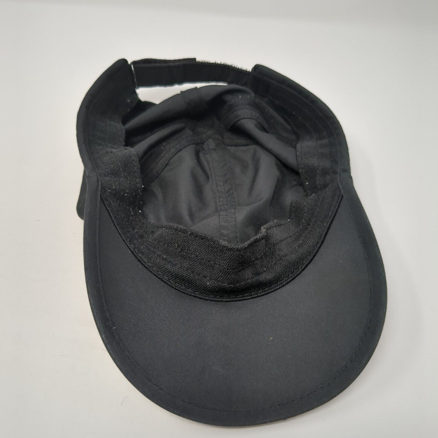 NikeFIT Strapback Hat Black One Size Adjustable Embroidered Swoosh Logo