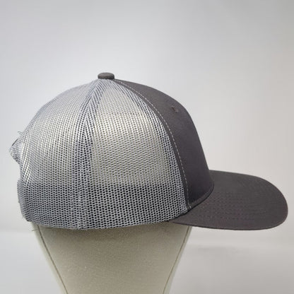 In the Bag Trucker Hat Gray One Size Sasquatch Golf Patch Mesh Back Snapback