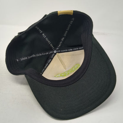 Art 4 All Abby Paffrath 5 Panel Black Green One Size Bear Landscape Mesh Hat