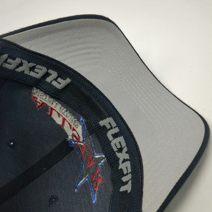 Flexfit Allstar Installations Baseball Cap Black M Fitted Structured Star Hat