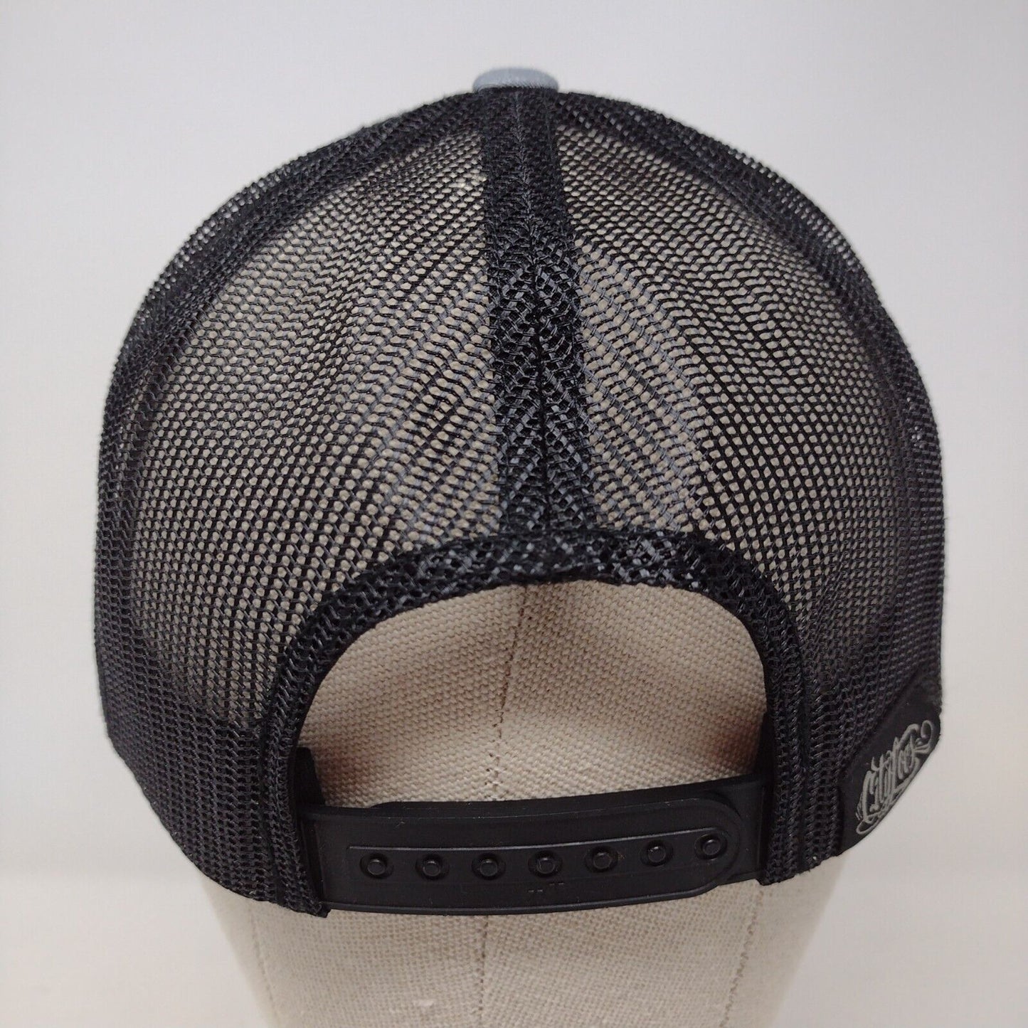 TAKEGWITHME Garrison Zimmer Memorial Snapback Trucker Hat Gray OSFA Yupoong