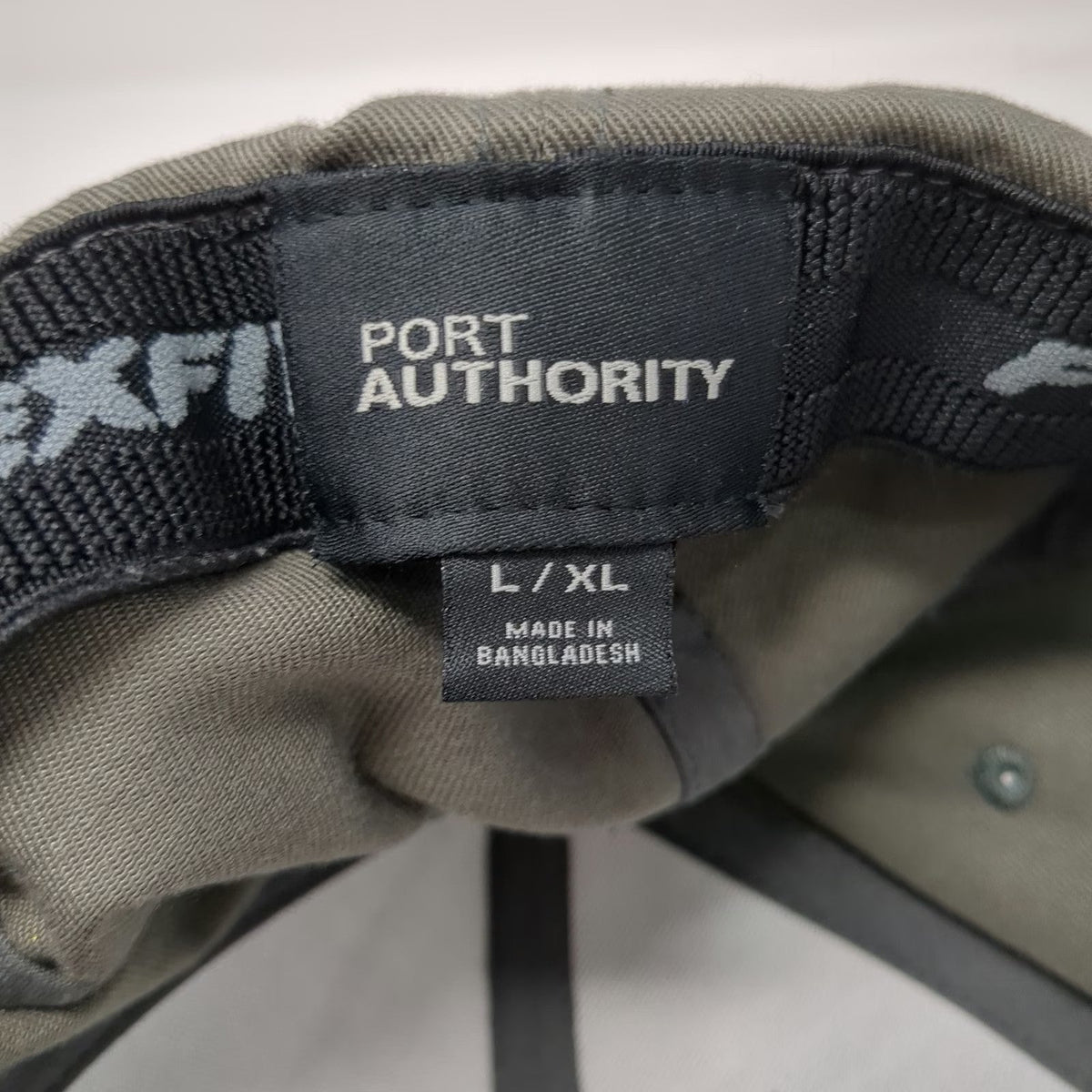Port Authority NaturalLawn of America Gray XL Baseball Cap Flexfit Stretch Hat