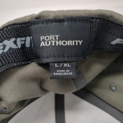 Port Authority NaturalLawn of America Gray XL Baseball Cap Flexfit Stretch Hat