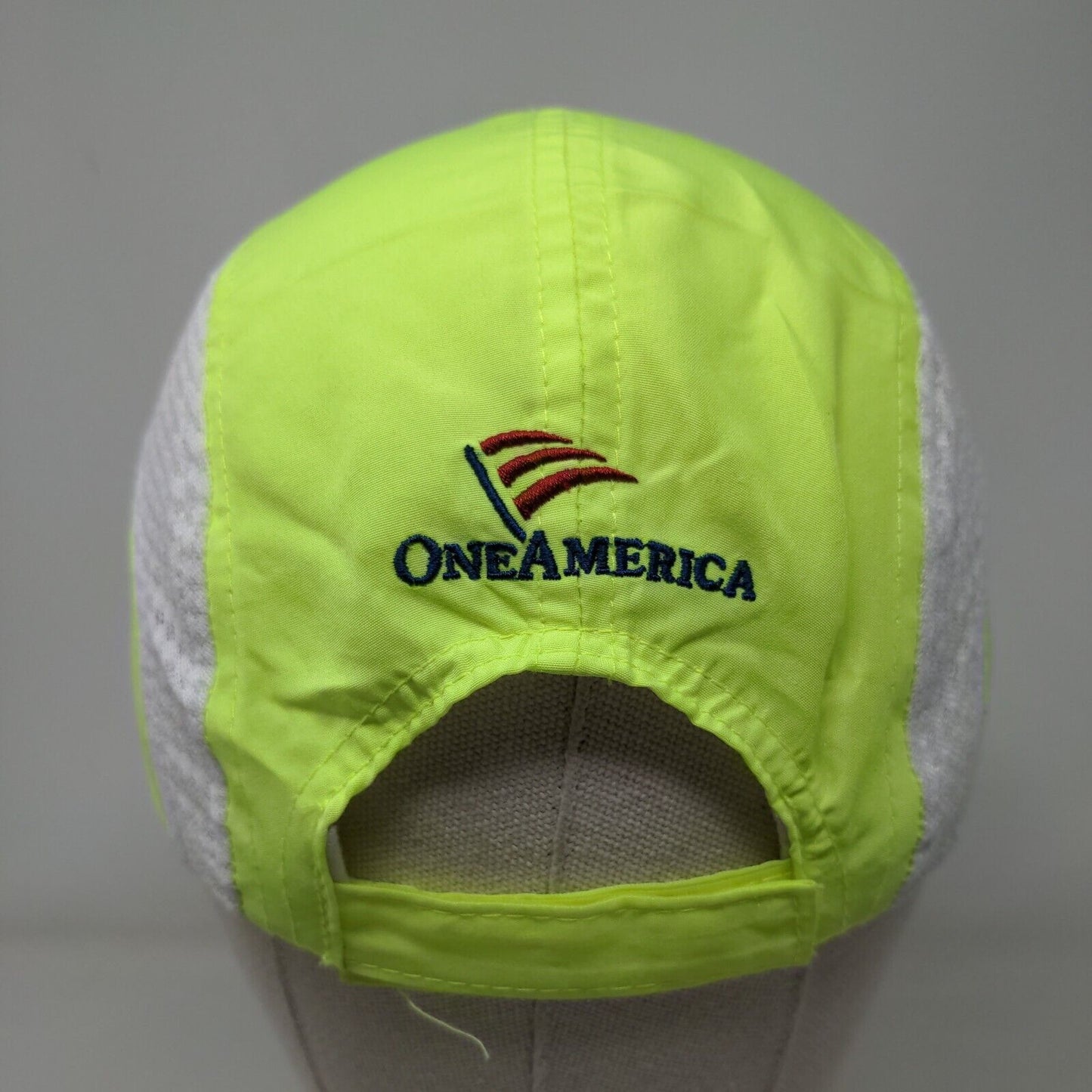 One America 500 Festival Mini Marathon Strapback Hat Green One Size