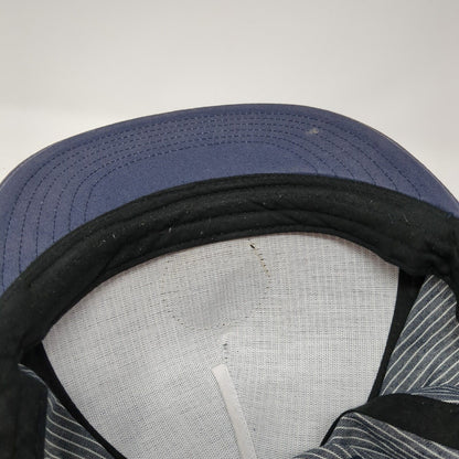 Unbranded Snapback Hat Multi OSFA Pinstripe Anchor Palm Tree Patch
