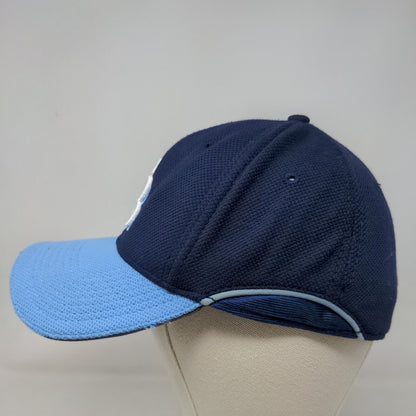 New Era Men's Fitted Hat Blue Size L/XL Embroidered Tampa Bay Rays Logo