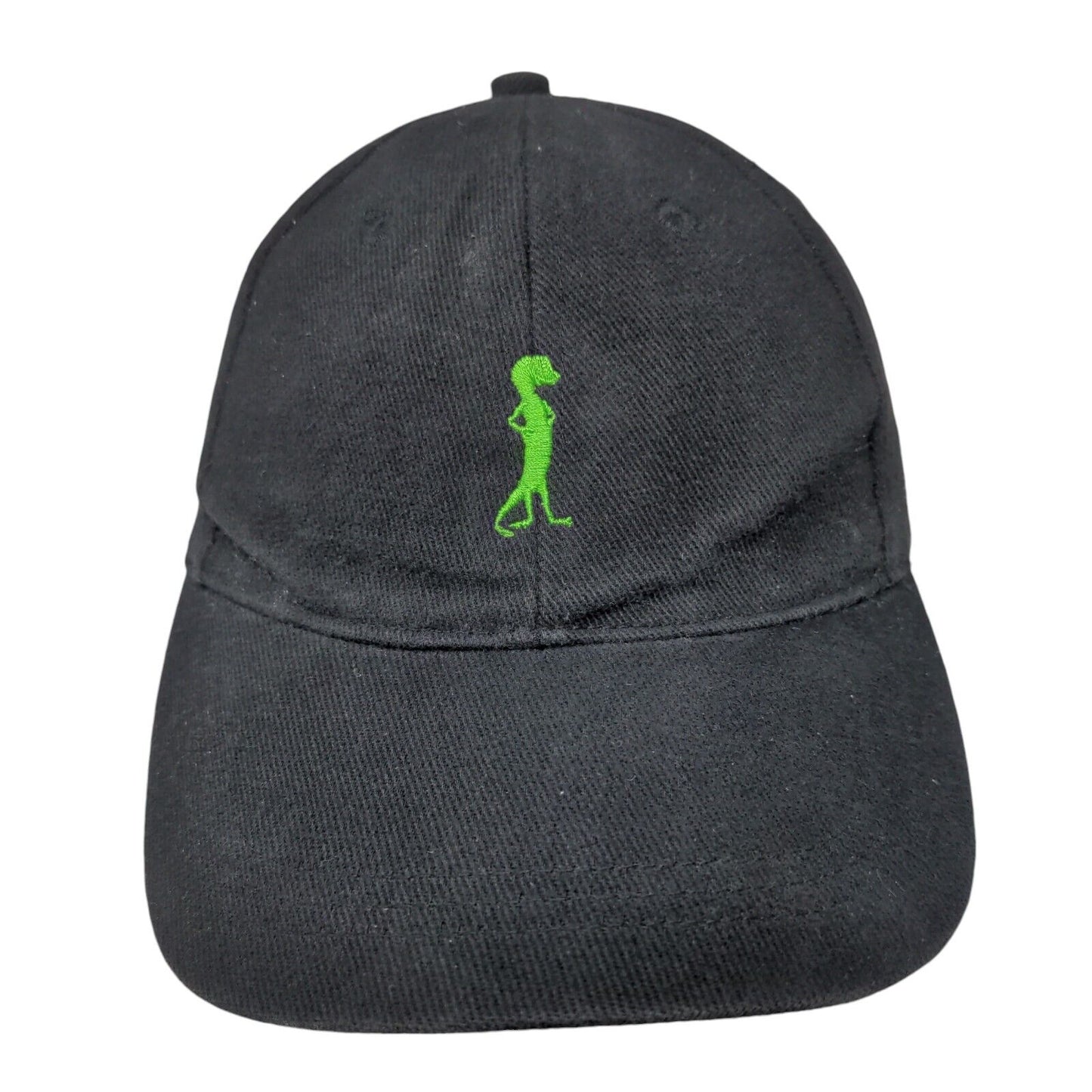 Geico Strapback Hat Black One Size Embroidered Adjustable Vent Holes