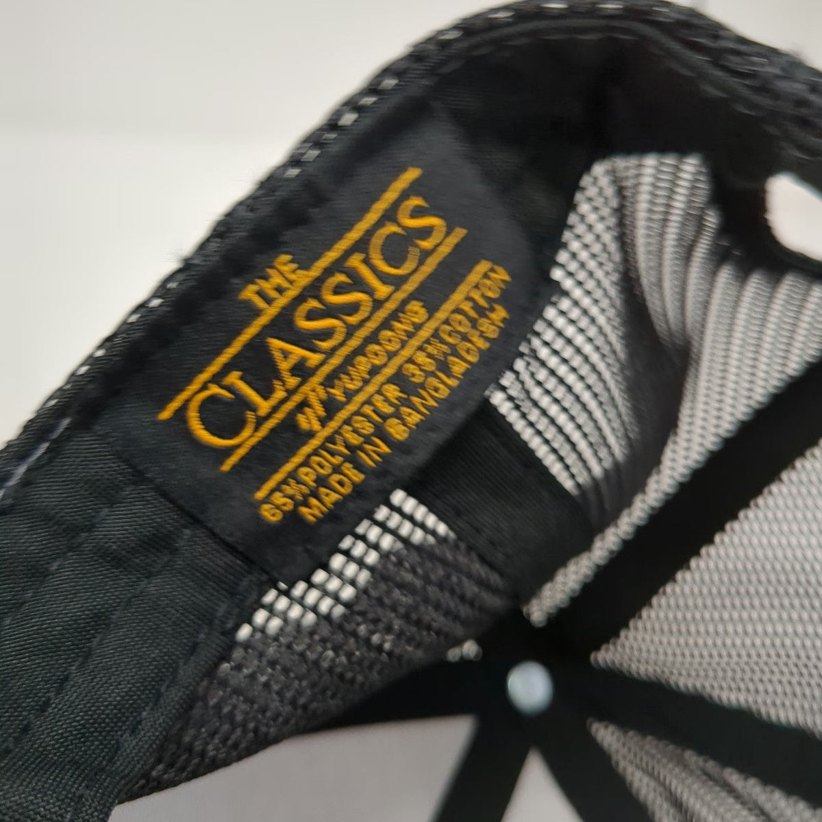 Yupoong The Rock School For Dance Gray One Size Trucker Hat Snapback Mesh Logo